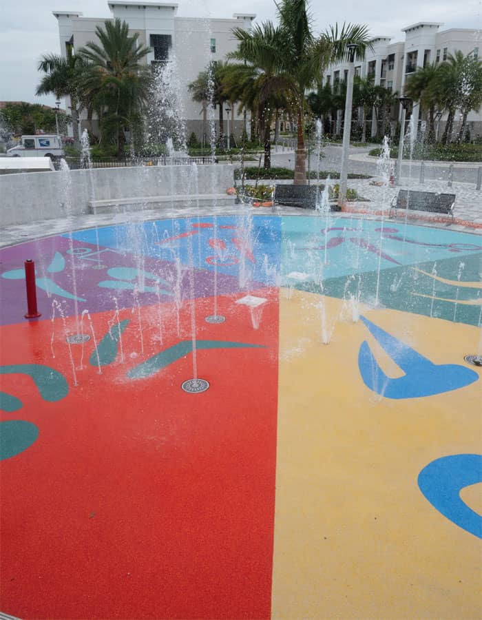 Tamarac Water Play Fountain