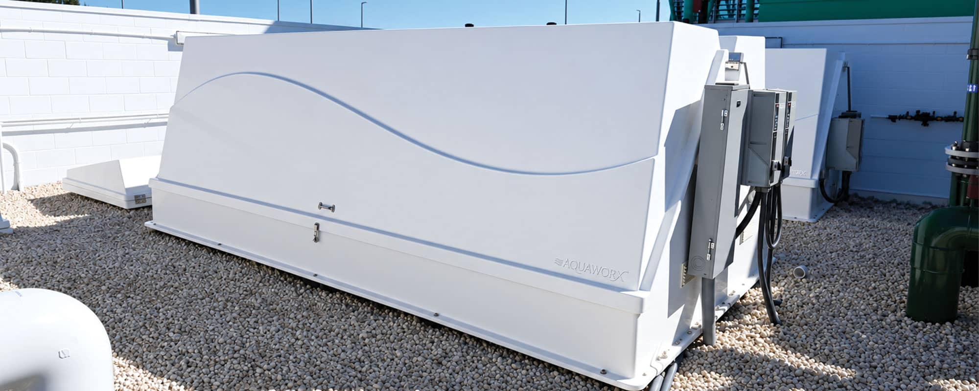 AquaWorx Sand Filtration System operation.