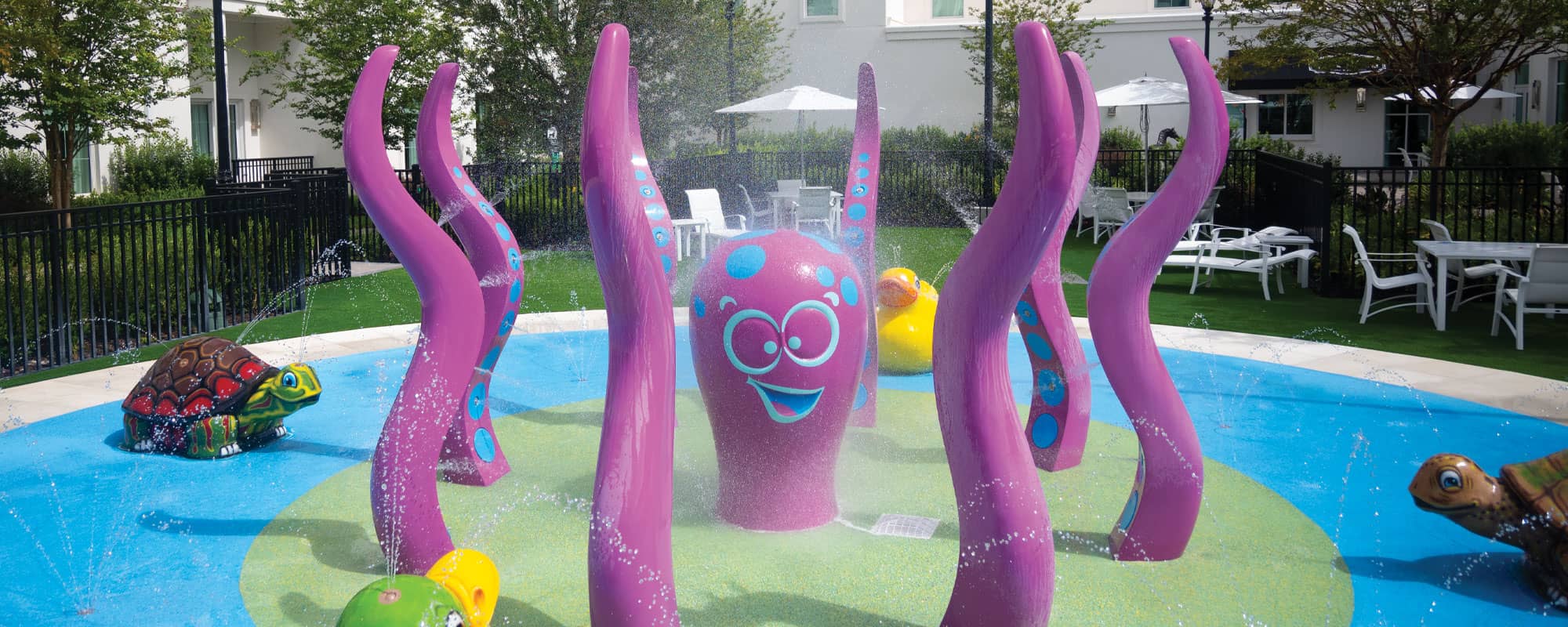 The Riding Academy Hotel Splash Pad & Filtration Equipment