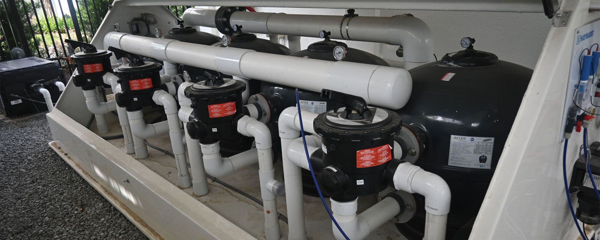 The Riding Academy Hotel Splash Pad & Filtration Equipment