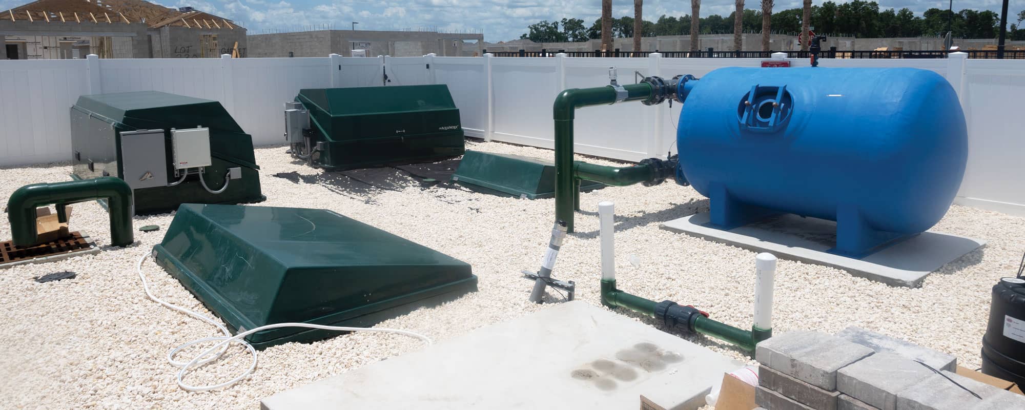 Roan Hills Splash Pad and Swimming Pool Filtration Equipment