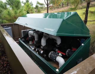 Fountain Equipment Cabinet