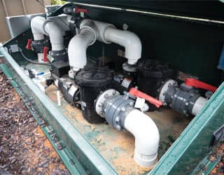 Fountain Equipment Cabinet