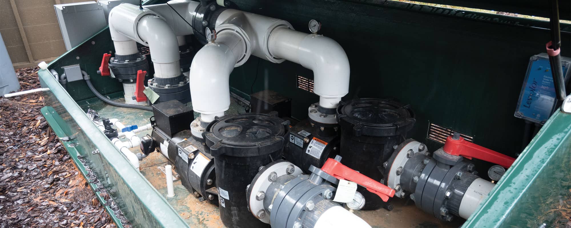 Fountain Equipment Cabinet