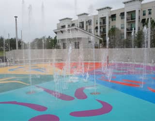Tamarac Village Water Play Fountain